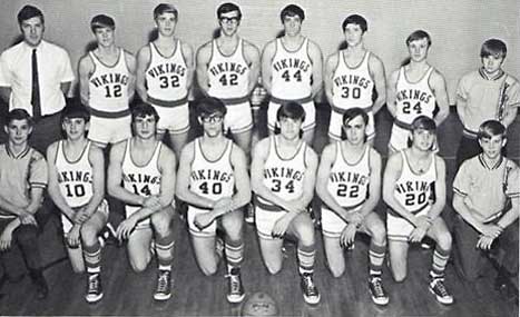 Gibraltar Boys Basketball Team 1968-69
