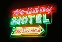 Holiday Motel's classic neon