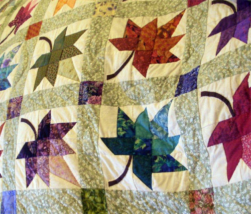 Amish quilt design, Autumn Splendor